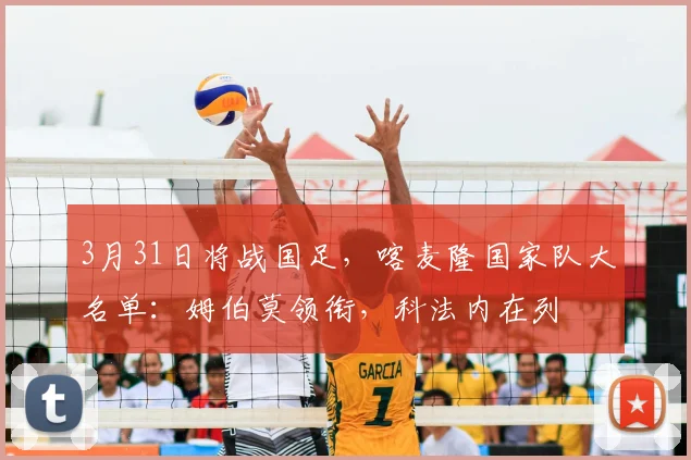 3月31日将战国足，喀麦隆国家队大名单：姆伯莫领衔，科法内在列